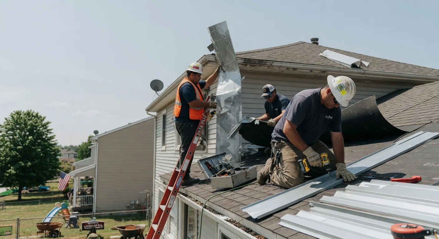 Storm Damage Metal Roof Repair in Pocono Pines, PA